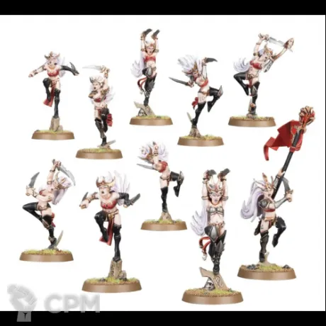 Описание картинки Witch Aelves от Darkminiatures по цене 2 299руб | Свободный Рынок Миниатюр - СРМ