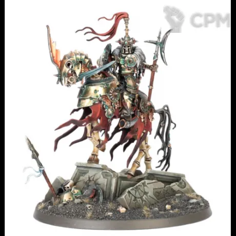 Описание картинки Wight King on Skeletal Steed от NEW-MINIATURES по цене 1 672руб | Свободный Рынок Миниатюр - СРМ
