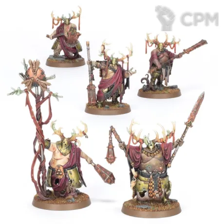 Описание картинки Putrid Blightkings от NEW-MINIATURES по цене 1 881руб | Свободный Рынок Миниатюр - СРМ