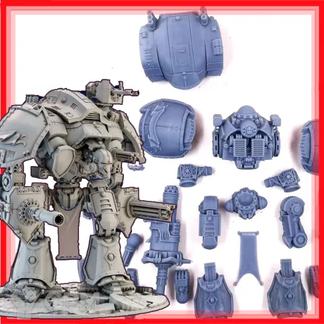 Описание картинки Imperial Knight от Подземный человек по цене 2 350руб | Свободный Рынок Миниатюр - СРМ