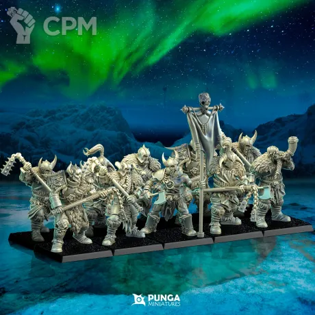 Описание картинки Chaos Norska Barbarians/Ashborn Reavers от Barduck Miniatures по цене 2 299руб | Свободный Рынок Миниатюр - СРМ