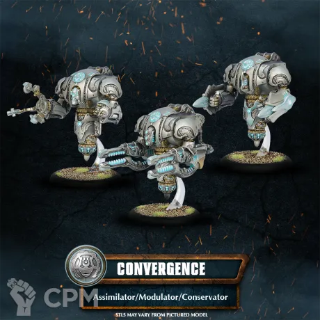 Описание картинки Assimilator_Modulator_Conservator от Manufactorum76 по цене 1 300руб | Свободный Рынок Миниатюр - СРМ