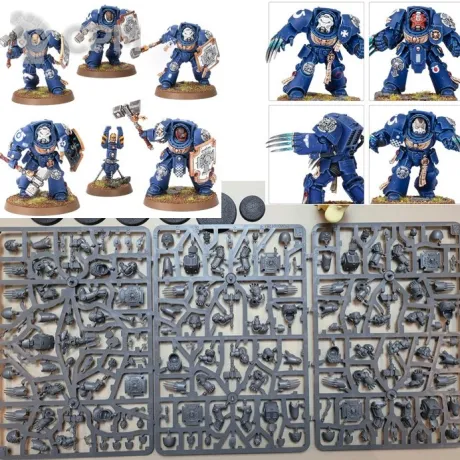 Описание картинки Terminator Assault Squad (5), мультипарт, на литнике от Утка по цене 5 000руб | Свободный Рынок Миниатюр - СРМ