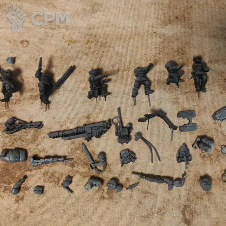 Описание картинки Cadian Command Squad/Special Weapons Squad/Heavy Weapons Squad (OOP) от Disciple по цене 3 000руб | Свободный Рынок Миниатюр - СРМ