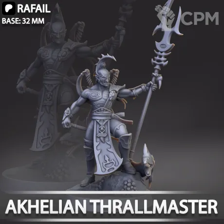 Описание картинки Akhelian Thrallmaster от Naggaroth Night по цене 600руб | Свободный Рынок Миниатюр - СРМ