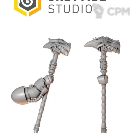 Описание картинки Salamander Terminator Hammer A AW2 от Dr. Printicus по цене 160руб | Свободный Рынок Миниатюр - СРМ