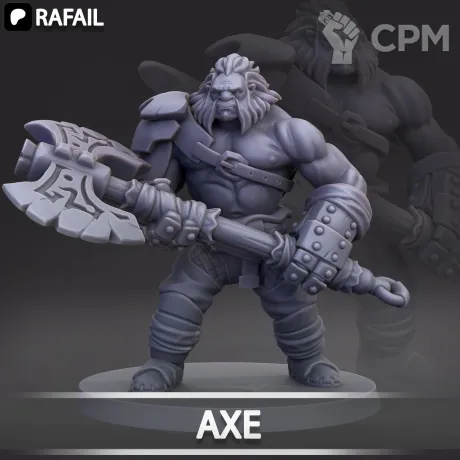 Описание картинки Axe от Naggaroth Night по цене 600руб | Свободный Рынок Миниатюр - СРМ