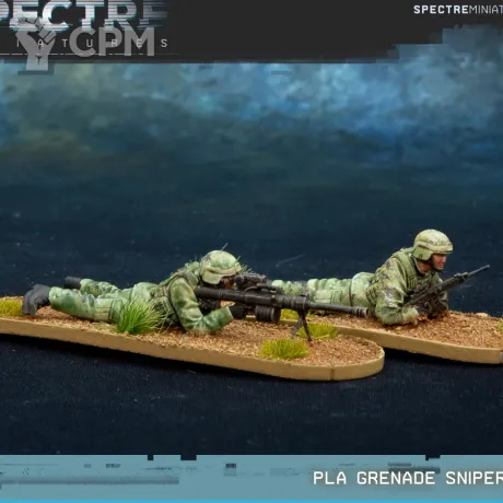 Описание картинки PLA Grenade Sniper Team от Wardog Workshop по цене 400руб | Свободный Рынок Миниатюр - СРМ