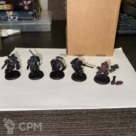 Описание картинки Assault Squad + Captain от Магнус Праведный по цене 1 000руб | Свободный Рынок Миниатюр - СРМ