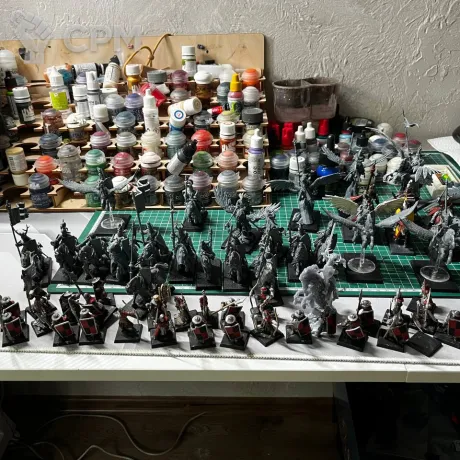 Описание картинки Армия bretonnia warhammer old world от Argenston по цене 35 000руб | Свободный Рынок Миниатюр - СРМ