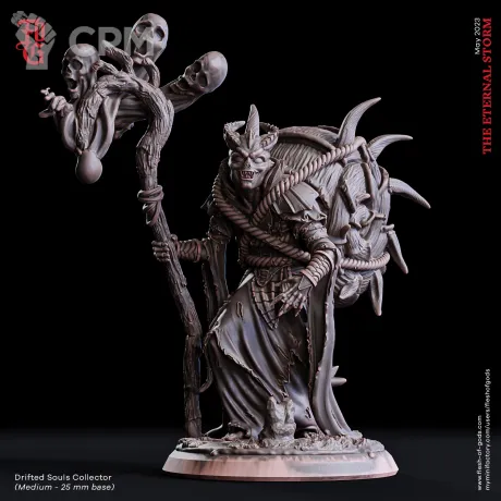 Описание картинки Drifted Souls Collector от PocketSized Prints по цене 300руб | Свободный Рынок Миниатюр - СРМ