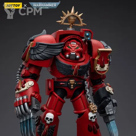 Описание картинки Blood Angels Assault Terminators Brother Tyborel от Строго по-Имперски по цене 4 940руб | Свободный Рынок Миниатюр - СРМ