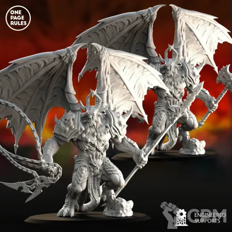 Описание картинки War Daemons (One Page Rules) от Орки с наГорки по цене 1 100руб | Свободный Рынок Миниатюр - СРМ
