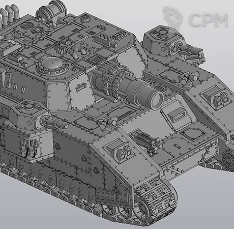Описание картинки Baneblade от R.E.print по цене 10 000руб | Свободный Рынок Миниатюр - СРМ