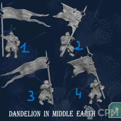 Описание картинки DWARF OF METAL MOUNTAIN (BANNERMAN) 2 вариант от Brutality по цене 200руб | Свободный Рынок Миниатюр - СРМ