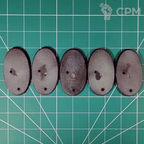 Описание картинки Base Oval 75x42 x5 Базы (Подставки оригинал GW) Б\У III от Каджит по цене 798руб | Свободный Рынок Миниатюр - СРМ