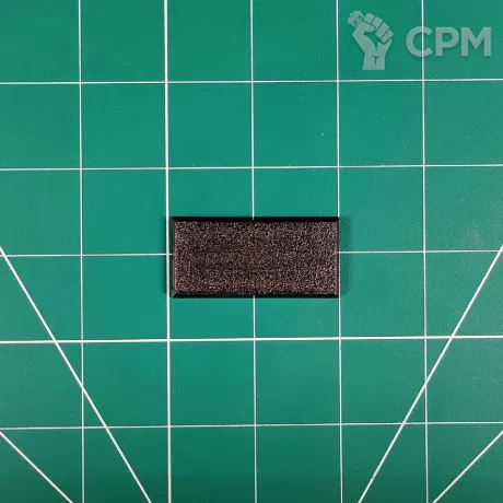Описание картинки Citadel Base Rectangular 25x50 Подставка прямоугольная (Оригинал Games Workshop)50x25 от Vault Boy по цене 188руб | Свободный Рынок Миниатюр - СРМ