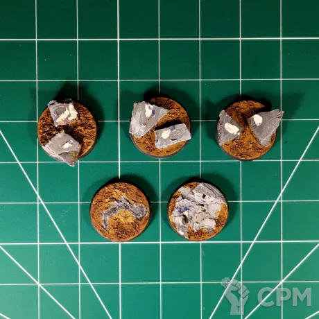 Описание картинки Citadel Base Round 40mm GW x5 Базы (Подставки оригинал GW) от Каджит по цене 398руб | Свободный Рынок Миниатюр - СРМ