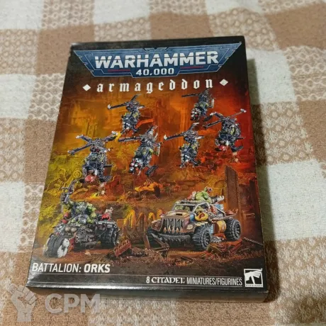 Описание картинки Armageddon battalion orks от Katarag по цене 13 400руб | Свободный Рынок Миниатюр - СРМ