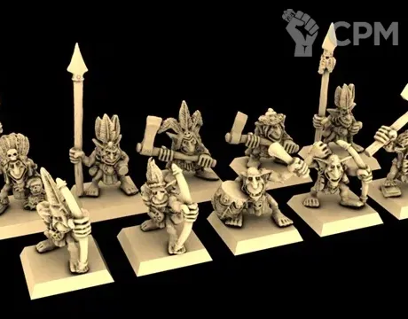 Описание картинки Goblins - Скан от MrMetalHorror по цене 650руб | Свободный Рынок Миниатюр - СРМ