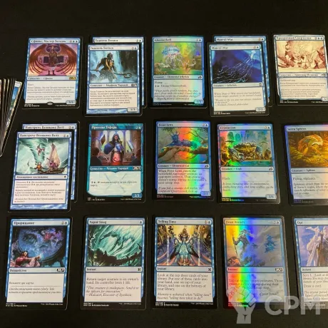 Описание картинки Ознакомительная колода MTG (синяя) от Барахолка Баллиоза по цене 400руб | Свободный Рынок Миниатюр - СРМ