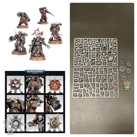 Описание картинки Chaos Legionaries Chosen от ZvZ Bitz Shop по цене 4 700руб | Свободный Рынок Миниатюр - СРМ