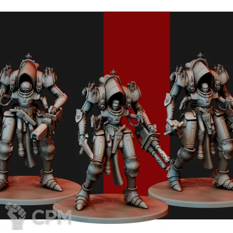 Описание картинки Paragon Warsuits от Печатный подвальчик по цене 770руб | Свободный Рынок Миниатюр - СРМ