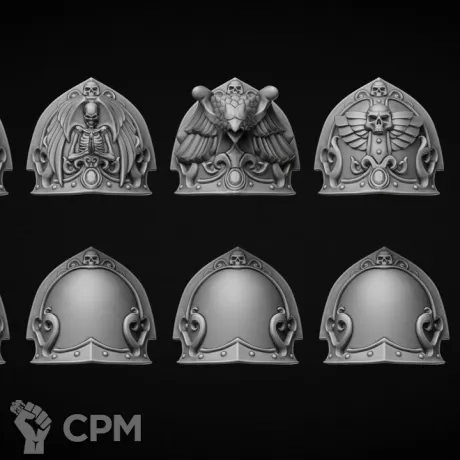 Описание картинки наплечники Custos от Bazilevs по цене 497руб | Свободный Рынок Миниатюр - СРМ