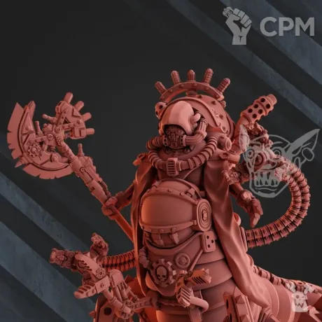 Описание картинки Tech priest manipulus от MrMetalHorror по цене 450руб | Свободный Рынок Миниатюр - СРМ