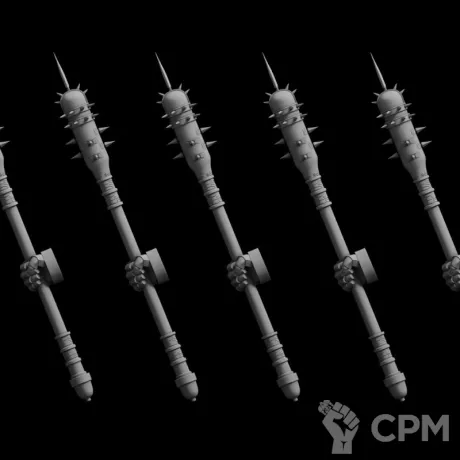 Описание картинки оружие тип BigBan (правая рука) от Bazilevs по цене 497руб | Свободный Рынок Миниатюр - СРМ