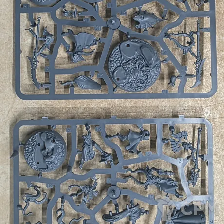 Описание картинки Cyreni’s Razors warband\отряд Лезвий Сирены от Мужчина_Утюг по цене 3 000руб | Свободный Рынок Миниатюр - СРМ