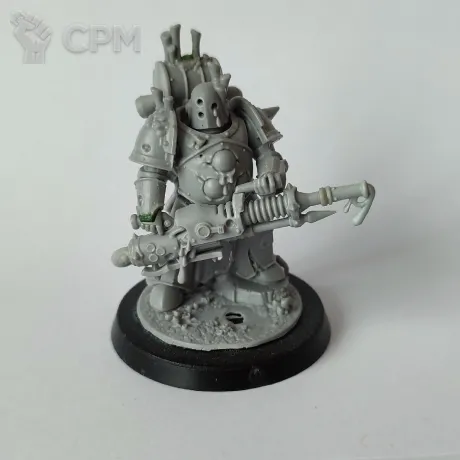Описание картинки Foul Blightspawn (Morslug of Death Guard Heroes Conversion) от  по цене 400руб | Свободный Рынок Миниатюр - СРМ
