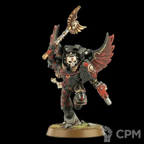 Описание картинки Blood Angels Chaplain With Jump Pack от Орки с наГорки по цене 250руб | Свободный Рынок Миниатюр - СРМ