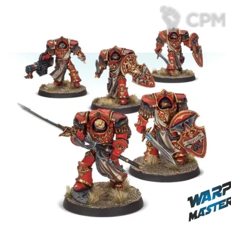 Описание картинки Blood Angels Crimson Paladins от WARP Master по цене 1 570руб | Свободный Рынок Миниатюр - СРМ