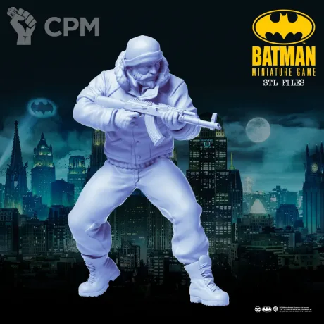 Описание картинки Penguin Thug 2 - Batman Miniature Game от Критикал Принт по цене 180руб | Свободный Рынок Миниатюр - СРМ