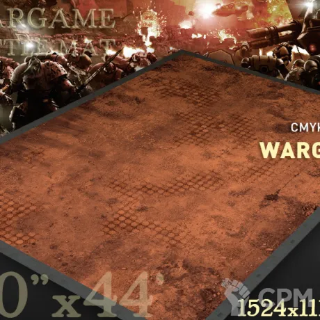 Описание картинки Игровое поле "Under Orange Star" bm029o 60"х44" от WargamePrint по цене 2 450руб | Свободный Рынок Миниатюр - СРМ