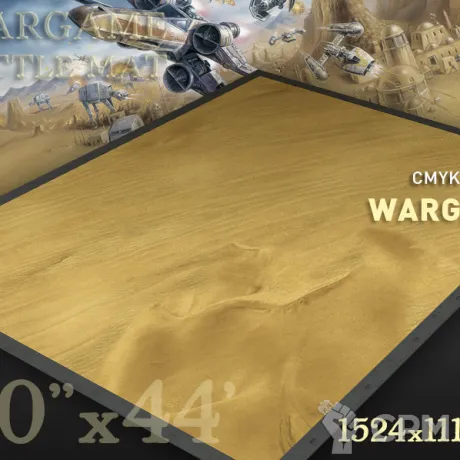 Описание картинки Игровое поле "Sahara" bm063 60"х44" от WargamePrint по цене 2 450руб | Свободный Рынок Миниатюр - СРМ