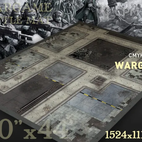 Описание картинки Игровое поле "Ruined streets" bd002 60"х44" от WargamePrint по цене 2 450руб | Свободный Рынок Миниатюр - СРМ