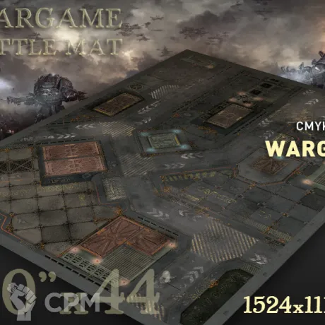 Описание картинки Игровое поле "Space base" bd007 60"х44" от WargamePrint по цене 2 450руб | Свободный Рынок Миниатюр - СРМ