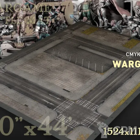 Описание картинки Игровое поле Crisis Protocol bd010 60"х44" от WargamePrint по цене 2 450руб | Свободный Рынок Миниатюр - СРМ