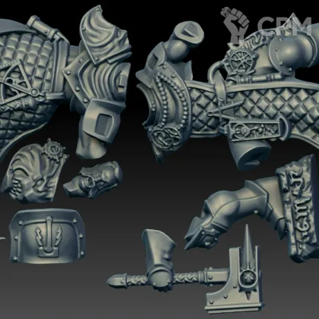 Описание картинки Lord-Ordinator Vorrus Starstrike (Scan) от AxeL's Forge по цене 225руб | Свободный Рынок Миниатюр - СРМ