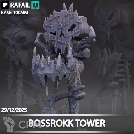 Описание картинки Bossrokk Tower от Красный Сквиг по цене 2 700руб | Свободный Рынок Миниатюр - СРМ