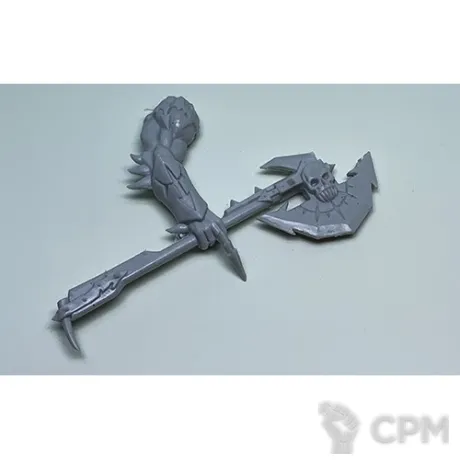 Описание картинки Daemon Prince Axe от NEW-MINIATURES по цене 188руб | Свободный Рынок Миниатюр - СРМ