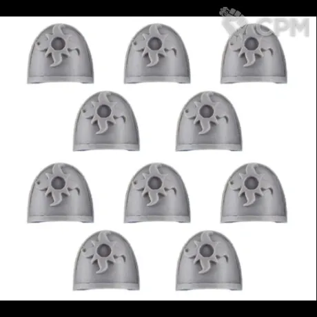 Описание картинки Thousand Sons Mk IV Shoulder Pads от Darkminiatures по цене 376руб | Свободный Рынок Миниатюр - СРМ