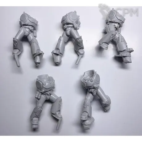 Описание картинки Raven Guard Dark Fury Assault Squad  - Bodies от Darkminiatures по цене 1 003руб