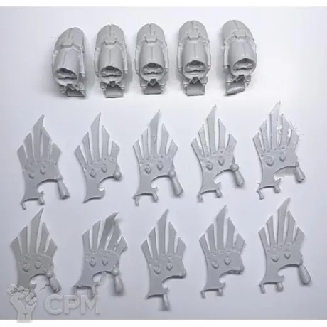 Описание картинки Raven Guard Dark Fury Assault Squad  - Backpacks от Darkminiatures по цене 752руб