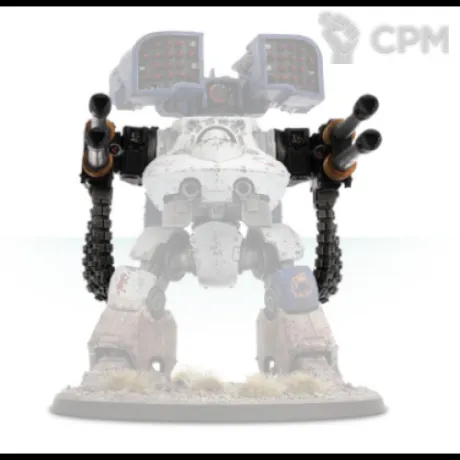 Описание картинки Deredeo Dreadnought Anvilus Autocannon Battery от Darkminiatures по цене 689руб | Свободный Рынок Миниатюр - СРМ