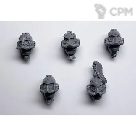 Описание картинки Emperor's Children Legion Palatine Blades Squad - Heads от Darkminiatures по цене 313руб