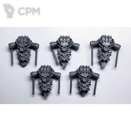 Описание картинки Iron Hands Medusan Immortals - Backpacks от Darkminiatures по цене 376руб