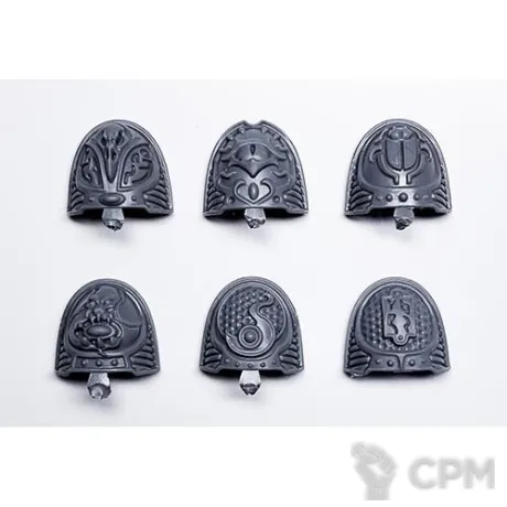 Описание картинки Exalted Sorcerers - Shoulder Pads от NEW-MINIATURES по цене 351руб | Свободный Рынок Миниатюр - СРМ